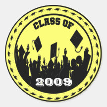 Classe de 2009 autocollants