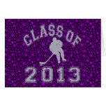 Classe de l'hockey 2013 cartes de vœux