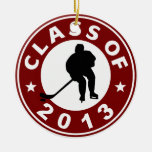 Classe de l'hockey 2013 décorations pour sapins de noël
