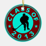 Classe de l'hockey 2013 décoration pour sapin de noël