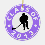 Classe de l'hockey 2013 décorations pour sapins de noël
