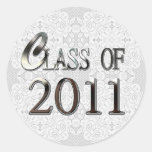 Classe des autocollants 2011 d'obtention du diplôm