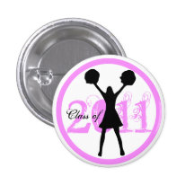 Classe d'obtention du diplôme de pom-pom girl 2011 badge avec épingle