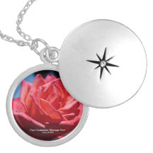 Classe du message 2013 fait sur commande rose de l pendentifs