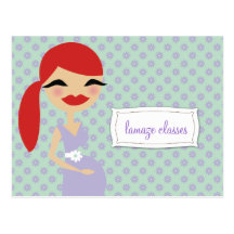 classes de Lamaze de la maman 311-Sweet Carte Postale
