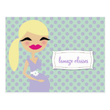 classes de Lamaze de la maman 311-Sweet Cartes Postales
