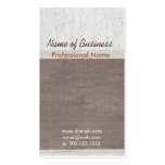 Classieux professionnel exclusif âgé cartes de visite personnelles