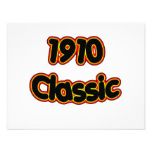 Classique 1910 faire-part personnalisé