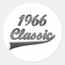 Classique 1966 autocollants