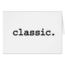 classique cartes de vœux