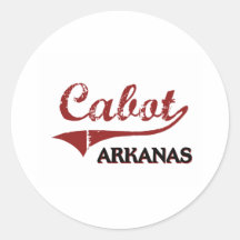 Classique de ville de Cabot Arkansas Autocollants