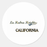 Classique de ville de Habra Heights la Californie  Adhésif Rond