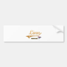 Classique de ville de Linn Missouri Autocollant Pour Voiture