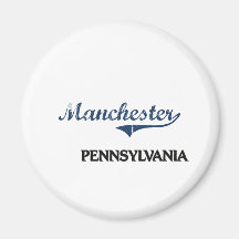 Classique de ville de Manchester Pennsylvanie Aimant