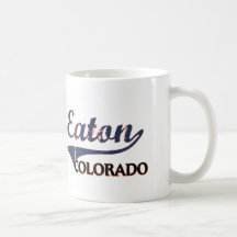 Classique de ville d'Eaton le Colorado Mug