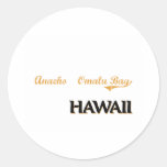 Classique d'Hawaï de baie d'Anaeho'Omalu Autocollants