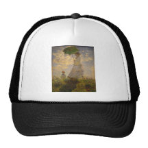 Claude Monet : Femme avec un parasol, 1875 Casquettes De Camionneur