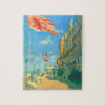 Claude Monet - hôtel de Roches Noires Trouville Puzzles Avec Photo
