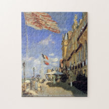 Claude Monet - hôtel de Roches Noires Trouville Puzzles Avec Photo