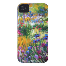 Claude Monet : Jardin d'iris par Giverny Étui iPhone 4