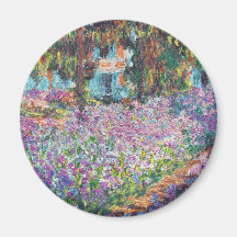Claude Monet - le jardin de l'artiste chez Givern Magnets