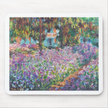 Claude Monet - le jardin de l'artiste chez Givern Tapis De Souris