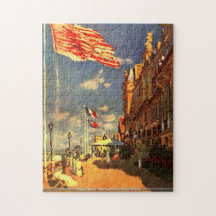 Claude Monet - l'hôtel du Roches Noires Puzzles