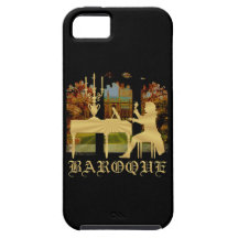Clavecin baroque coques iPhone 5 Case-Mate