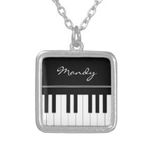 Clavier de piano colliers