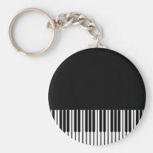 Clavier de piano Keychain Porte-clefs