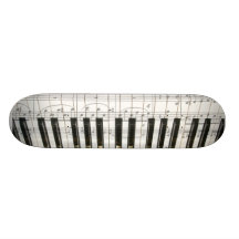 Clavier de piano planches à roulettes customisées