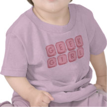 Clavier de rose de fille de geek t-shirts