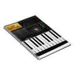 Clavier électronique carnets à spirale