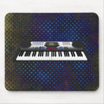 Clavier moderne Synth : modèle 3D : Mousepad Tapis De Souris