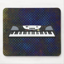 Clavier moderne Synth : modèle 3D : Mousepad Tapis De Souris
