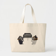 Claviers vintages : modèle 3D : Sac En Toile