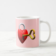 Clé à mon T-shirts et cadeaux de coeur Mug