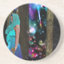 Clé aux au-delàs, imaginaire, déesse, magie, païen dessous de verre