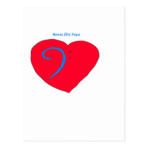CLE FA BONNE FÊTE PAPA 1.PNG CARTE POSTALE