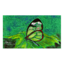 clearwing modèle de carte de visite