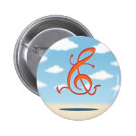 Clef allégro pin's