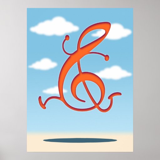 Clef allégro affiches