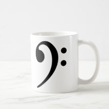 Clef basse mugs