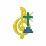 Clef triple et croix