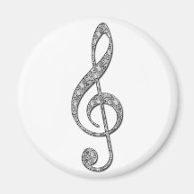 Clef triple métallique aimants pour réfrigérateur