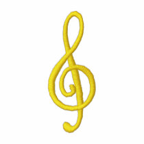 Clef triple polos brodés