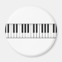 Clés de clavier/piano : magnets pour réfrigérateur