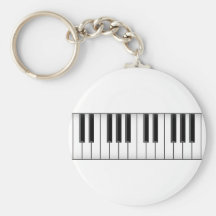 Clés de clavier/piano : porte-clef