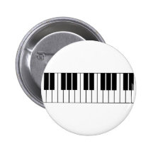 Clés de piano badge