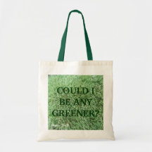 Client vert sac en toile
